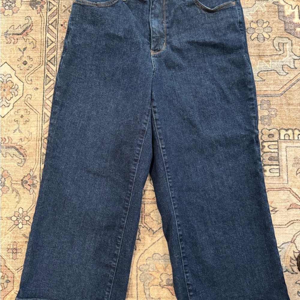 Judy Blue Dark Blue Flare Jeans 14W CAPRI